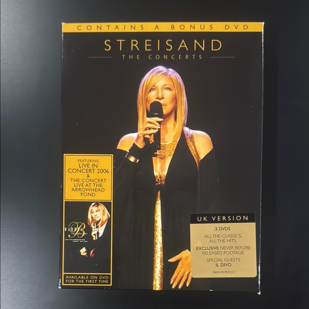 Barbra Streisand: The Concerts - DVD Set